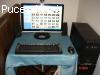 UN PC DE BUREAU ET UN ORDINATEUR PORTABLE